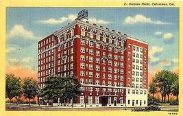 1949 Ralston Hotel, Columbus, Georgia - £3.88 GBP