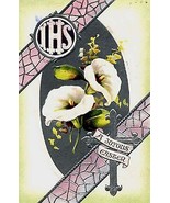 1914 Birk Bros. tm. series #2549 &quot;Easter Lillies&quot; - £4.68 GBP