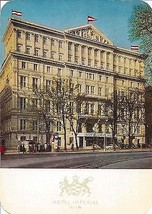 1970&#39;s Hotel Imperial, Vienna, Austria - £3.17 GBP