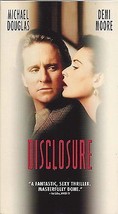 VHS &quot;Disclosure&quot; with Michael Douglas &amp; Demi Moore - $2.92