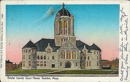 1906 Bristol County Court House, Taunton, Massachusetts - £7.14 GBP