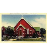1940&#39;s St. Luke&#39;s Episcopal Church, Boone, North Carolina - £3.10 GBP