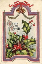1910&#39;s Christmas &quot;Peace On Earth&quot; - £1.54 GBP