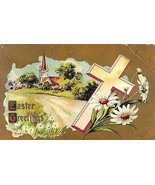 1910&#39;s John Winsch tm. Easter Church &amp; Cross #5105 - £2.32 GBP
