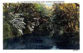 1940&#39;s &quot;Beautiful&quot; Swannanoa River, North Carolina - £3.09 GBP