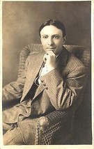 1920&#39;s Gentleman in a Rattan Chair - $7.87