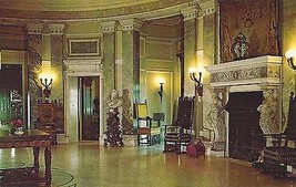 1970's Vanderbilt Mansion Reception Hall, Hyde Park, New York - £2.31 GBP