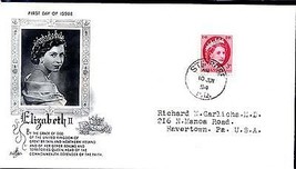 1954 Elizabeth &quot;Art Craft&quot; cachet, Ste. Rose 3 cent FDC - £4.68 GBP