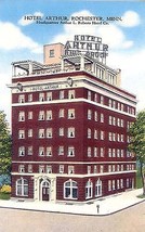 1940&#39;s Hotel Arthur, Rochester, Minnesota - £4.66 GBP