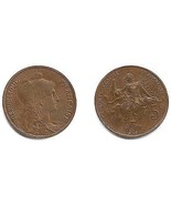 1913 France 5 Centimes - Very Fine- - £6.27 GBP