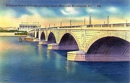 1952 Arlington Memorial Bridge, Washington D.C. - £4.65 GBP