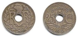 1931 France 25 Centimes - Extremely Fine - £4.70 GBP