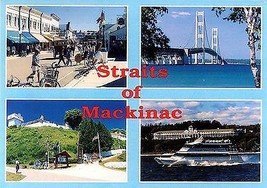 1980&#39;s Straits of Mackinac, Michigan - multi-views - £3.06 GBP