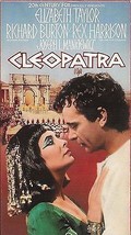 VHS &quot;Cleopatra&quot; - Elizabeth Taylor, Richard Burton, Rex Harrison - $4.90