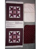2 patch motif pillow-patterns &amp; co-ordinated backs - £6.97 GBP