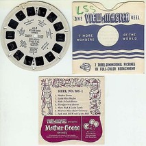 1950 Viewmaster Reel #MG1 &quot;Mother Goose Rhymes&quot; - £3.15 GBP