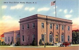 1940&#39;s Rocky Mount, North Carolina Post Office - £5.37 GBP