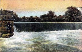 1908 ROTOGRAPH! - Lower Dam, Janesville, Wisconsin - £10.08 GBP