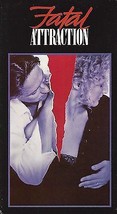 VHS &quot;Fatal Attraction&quot; - Michael Douglas &amp; Glenn Close - CREEPY film! - $2.92