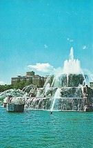 1970&#39;s Buckingham Fountain along Michigan Boulevard, Chicago, Illinois - £2.33 GBP