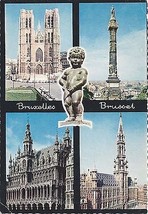 1970 Souvenir from Brussels - multi-view - £2.32 GBP