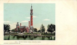 Pre-1907 Water Works Park, Detroit, Michigan - $9.85