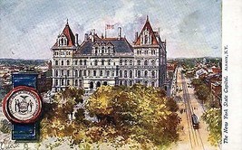 1910&#39;s Tuck&#39;s Oilette - New York State Capitol, Albany - £7.84 GBP