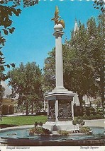 1970&#39;s Seagull Monument, Temple Square, Salt Lake City, Utah - £3.83 GBP