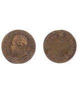 1861-M Italy 5 Centesimi - Fair - £3.11 GBP