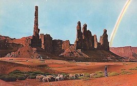 1960&#39;s Indian tending sheep in Monument Valley, Arizona - £3.91 GBP