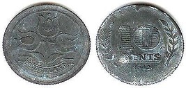 1942 Netherland 10 Cents - $3.91