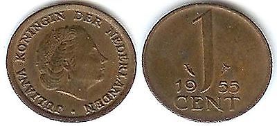 1955 Netherland 1 Cent - $2.92