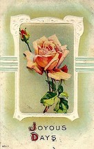 1911 &quot;Double AA&quot; tm. #615-1 Joyous Days Pink Rose - £3.07 GBP