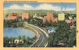 1930&#39;s Wilshire Boulevard at Westlake, California - $6.88