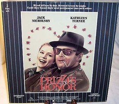 Vestron Laserdisc - &quot;Prizzi&#39;s Honor&quot; satire/romance - £1.56 GBP