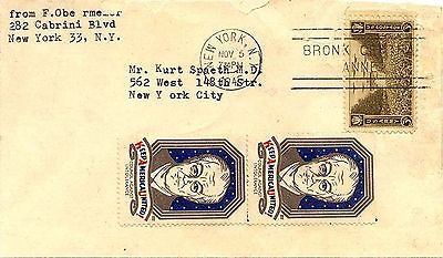 1945 "Keep America United" seals envelope - $3.95