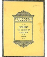 Schirmer&#39;s Library Vol. 161 Carl Czerny Opus 299 complete - £4.61 GBP