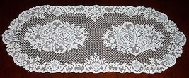 Hand Crocheted Table/Piano Runner - 34 by 14 inches - £19.66 GBP
