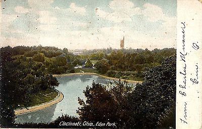 Pre-1907 Eden Park, Cincinnati, Ohio - $9.85