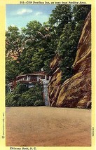 1940&#39;s Cliff Dwellers Inn, Chimney Rock, North Carolina - $4.95