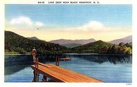 1940&#39;s Lake Eden near Black Mountain, North Carolina - £3.09 GBP