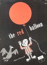1951 &quot;The Red Balloon&quot; by Kenneth Kimes - £3.07 GBP
