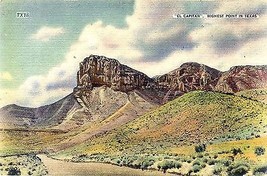 1940&#39;s El Capitan, between El Paso and Carlsbad, N.M. - £4.69 GBP