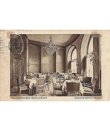 1928 Franzosischen Restaurant, Grand Hotel Steiner, Prague, Czechoslovakia - £3.94 GBP