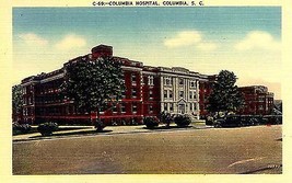 1950's Columbia Hospital, Columbia, South Carolina - £3.94 GBP