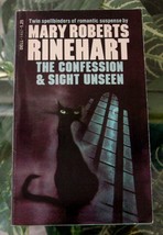 Mary Roberts Rinehart Confession &amp; Sight Unseen 1975 Dell Vintage Paperback - £9.59 GBP