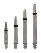 L-Style Laro Slim Nylon Dart Shafts, 330 - Clear Black - $6.49