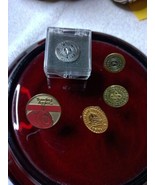 Texas A and M University 5 pin backs, silver century, traveling Aggies c... - $50.00
