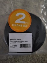 MONOPRICE 2 Packs Hook &amp; Loop Fastening Tape, 3/4-inch Wide, 5 yards/Rol... - £8.64 GBP