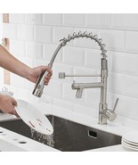 LED Kitchen Faucet: Pull-Down Sprayer, Single Handle - $2,627.26 MXN